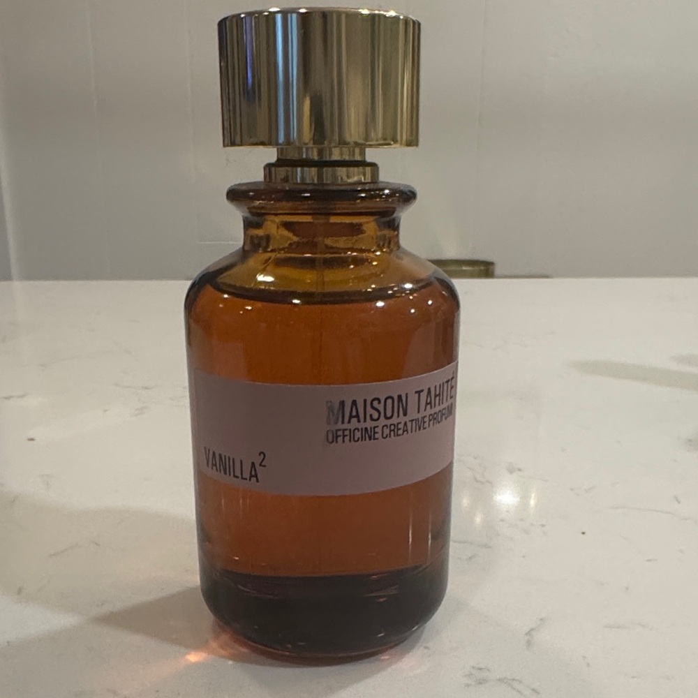 Maison Tahité Vanilla² Amber Glass Perfume Bottle - Picture 2 of 2